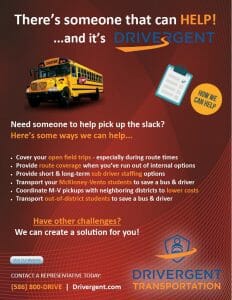 School District Services Support Flyer