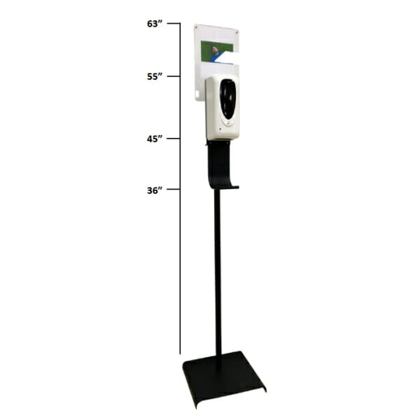 Dispenser Floor Stand Measurement