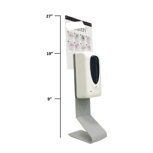 Dispenser Table Stand Measurement